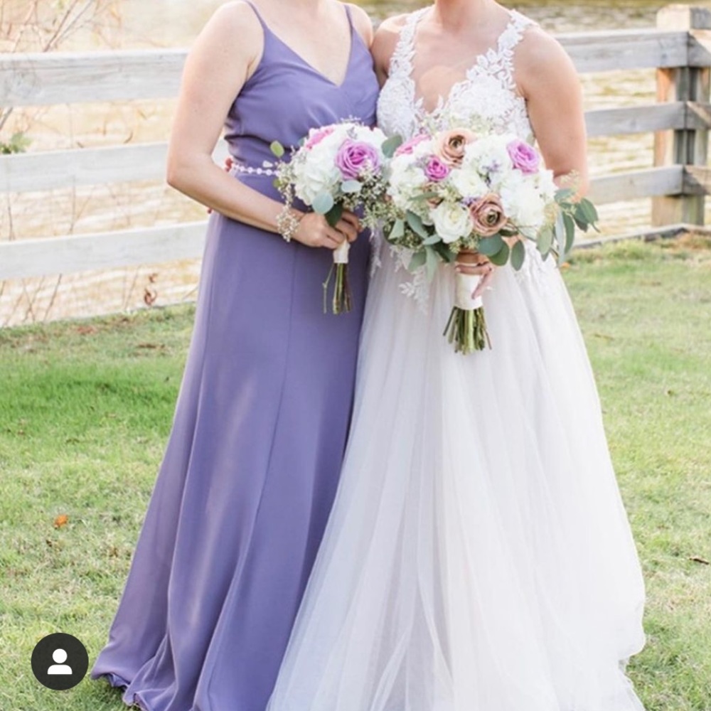 Lavender Bridesmaid Dress